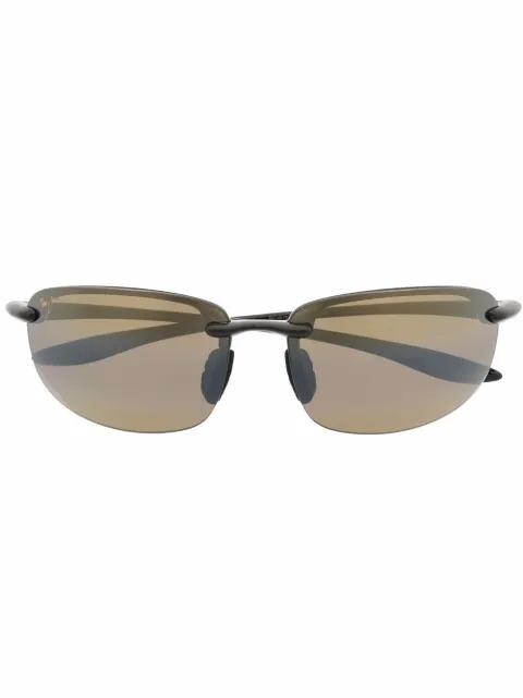 Maui Jim tinted cat-eye sunglasses Black HOOKIPA