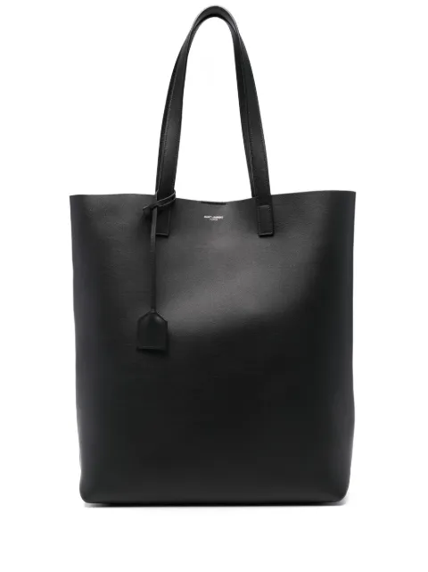 Saint Laurent Bold leather tote bag Black 676657CSU0N1000
