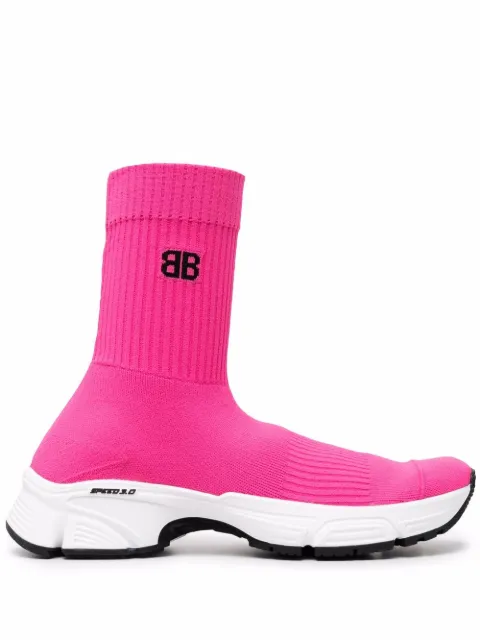 Balenciaga Speed 3.0 sock-style sneakers Pink 654466W2DN3