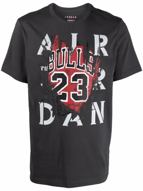 Jordan graphic-print short-sleeve T-shirt Grey DD5259
