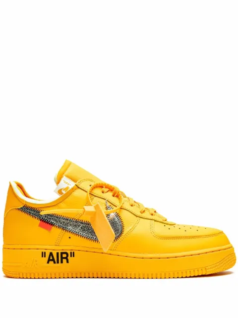 Nike X Off-White Air Force 1 Low "University Gold" sneakers Yellow DD1876