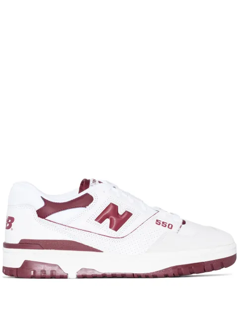 New Balance 550 "Burgundy" low-top sneakers White BB550LI1