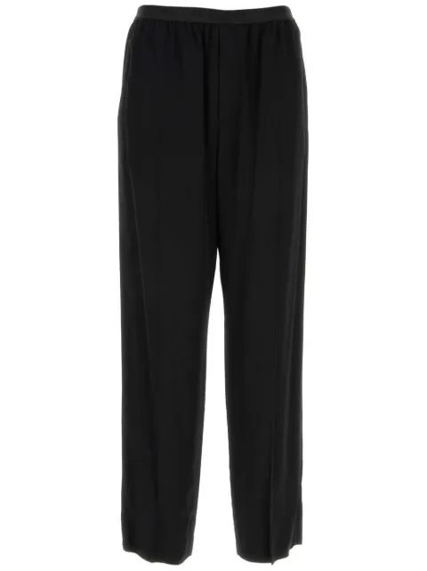 Balenciaga Elastic straight-leg trousers Black 675490TJO25