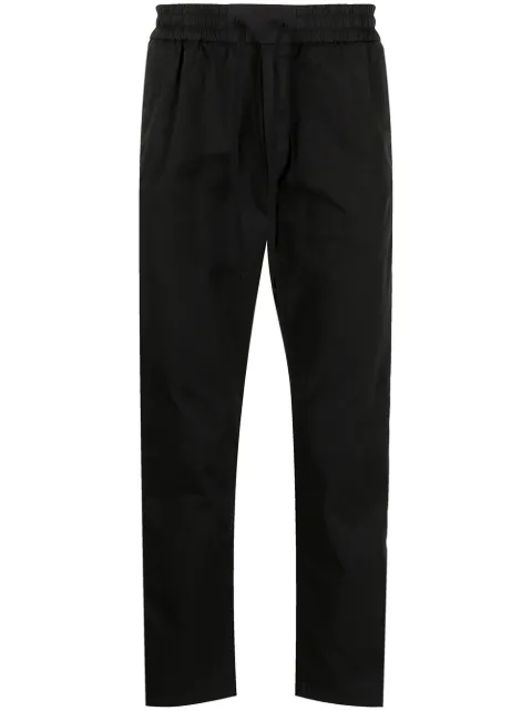 Iceberg elasticated-waist cotton-blend track trousers Black B1400075