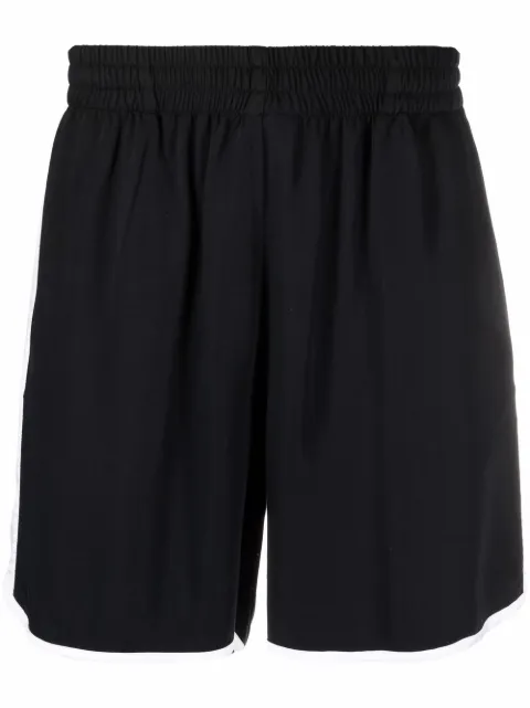 BLUE SKY INN contrast stripe shorts Black BS2101ST001