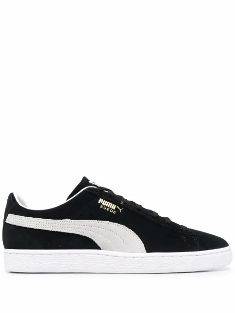 PUMA suede classic leather sneakers Black 374915