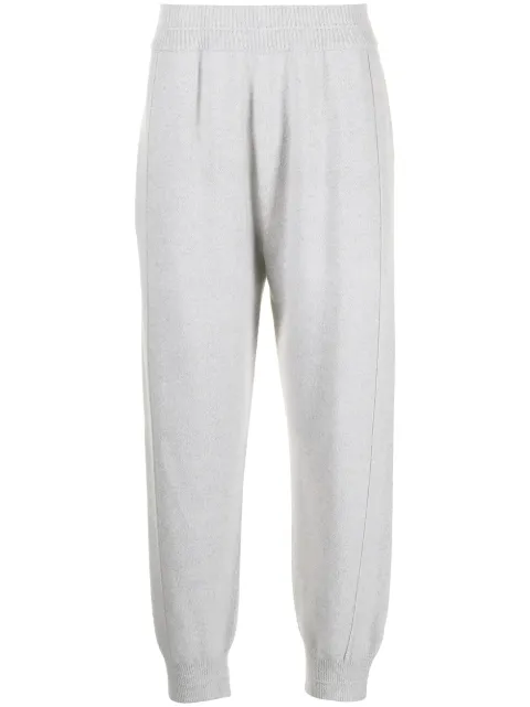 Helmut Lang corduroy-detail track pants Grey L01HM701