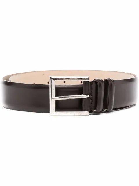 Orciani buckled leather belt Brown U03202CAF