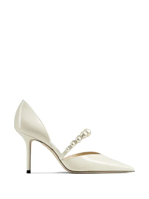 Jimmy Choo Aurelie 85 pumps White AURELIE85XKM
