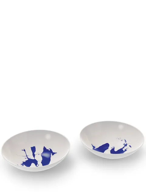 Cassina Neige soup plates (set of 2) White GNRCP23