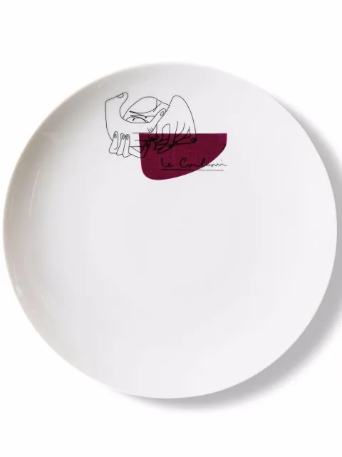Cassina Service Prunier set of soup plates White GNR22