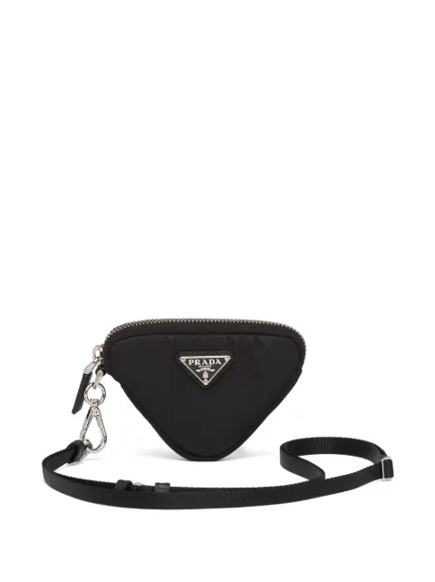 Prada Re-Nylon logo pouch Black 2TT1402DMI