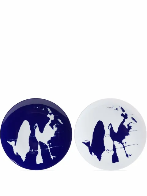 Cassina Neige set of 2 placeholder plates White GNRCP03