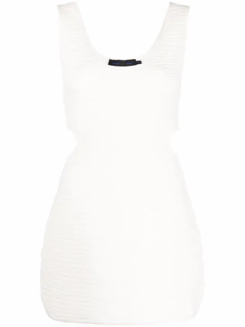 Proenza Schouler wavy rib-knit tank top White R2227795KY242
