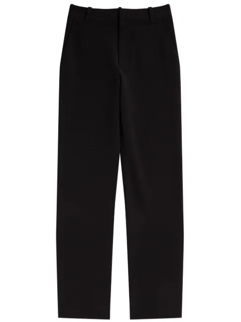 Proenza Schouler White Label mid-rise straight-leg trousers Black WL2216112BY220