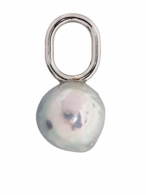 Maria Black Blue Mountain earring charm Silver 300427AG