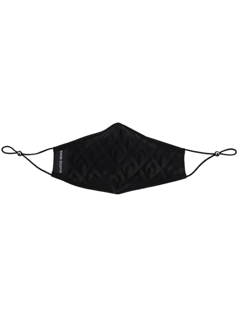 Marine Serre tonal branded daily mask Black A131FW21X