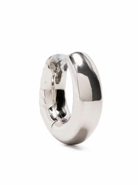 Maria Black Laideback 7 huggie earring Silver 100848AG