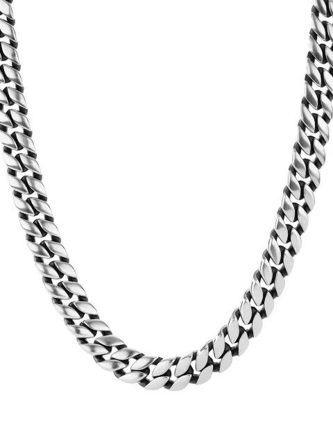 David Yurman 11.5mm curb chain necklace Silver N25303MSS