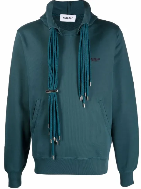 AMBUSH multicord hooded sweatshirt Blue BMBB003F21FLE0014848
