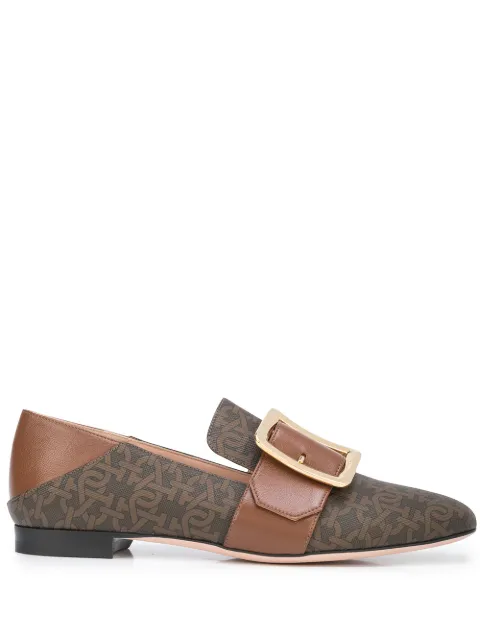 Bally Janelle monogram loafers Brown 6239526