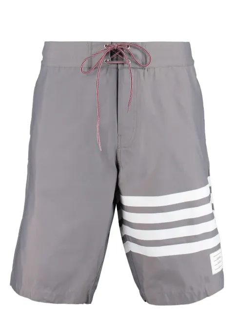 Thom Browne 4-Bar swim shorts Grey MTT029A07538035