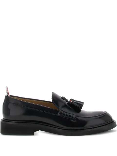 Thom Browne polished calf tassel loafers Black FFD104B07524