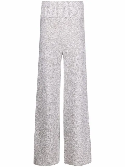 Off-White Languid wide-leg trousers White OWHG008F21KNI0010101