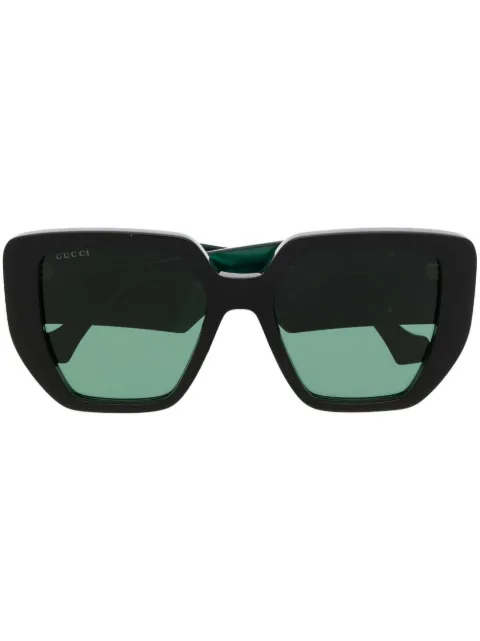 Gucci Eyewear Interlocking G oversized-frame sunglasses Black GG0956S001
