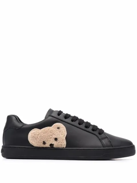 Palm Angels New Teddy Bear tennis sneakers Black PWIA036C99LEA001