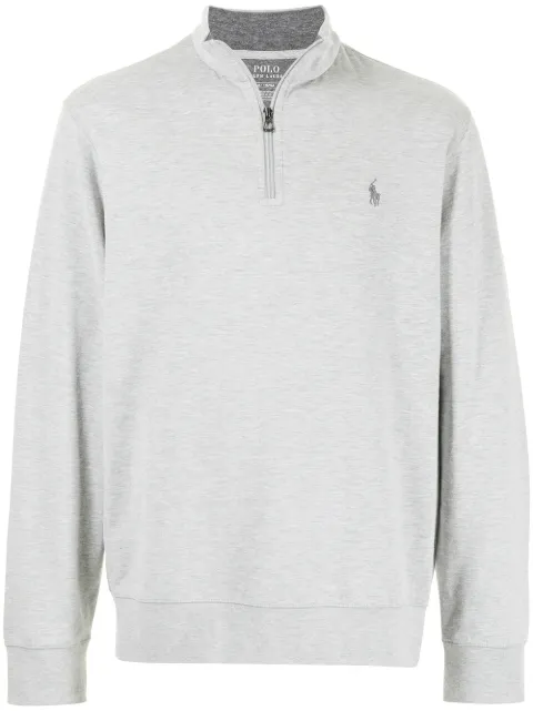 Polo Ralph Lauren embroidered logo sweatshirt Grey 710812963002