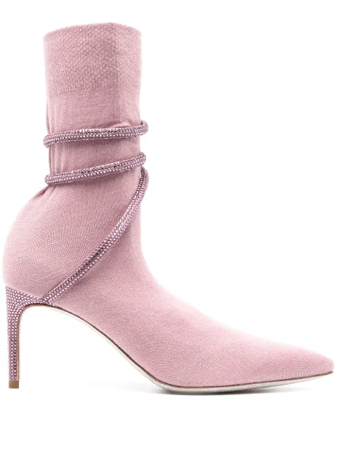 René Caovilla Cleo ankle boots Pink C11060075CACHX905