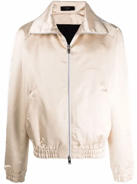 AMIRI Zip Track Jacket "Beige" Gold MJT001