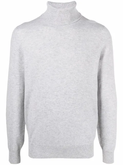 Brunello Cucinelli roll-neck cashmere jumper Grey M2200103CK773