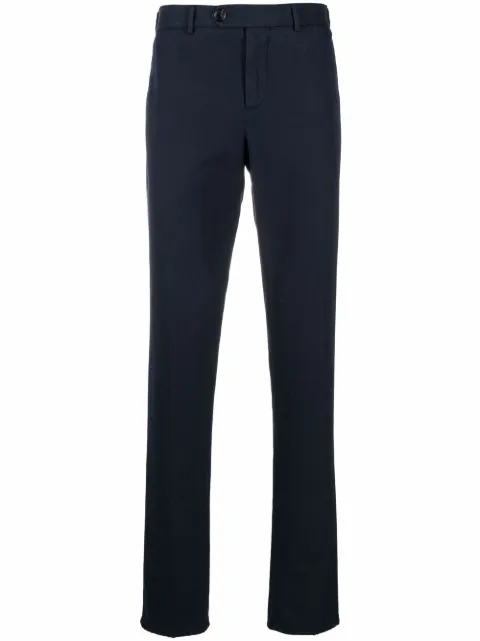 Brunello Cucinelli mid-rise slim chinos Blue M252DI1770C2517