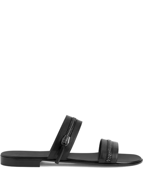 Giuseppe Zanotti Brad zip-detail sandals Black IU00063H01