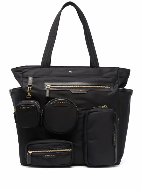 Anya Hindmarch oversized tote bag Black 157582BLACK