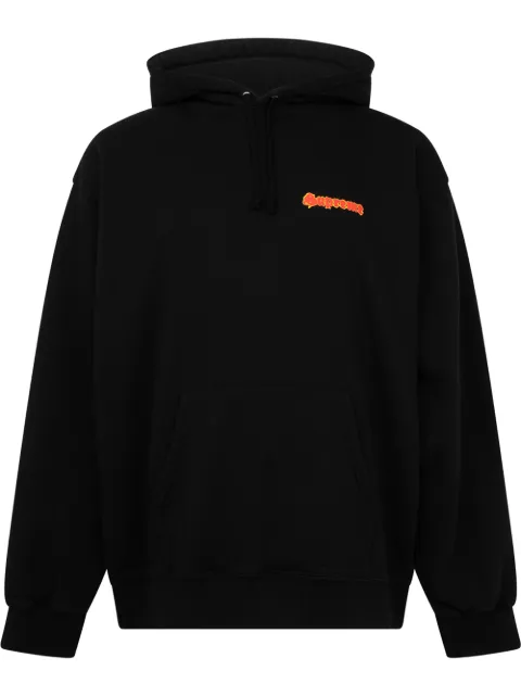 Supreme Love graphic-print hoodie Black SU10462