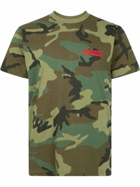 Supreme Spiral crew neck T-shirt Green SU10151