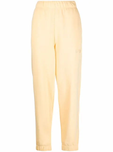 GANNI Software Isoli track pants Yellow T2914