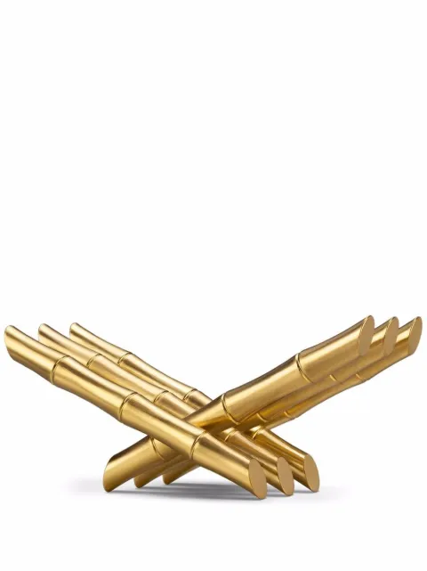L'Objet 24kt gold Bamboo bookrest Gold DAC34