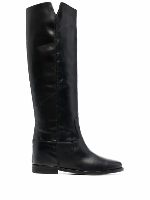 Via Roma 15 slip-on boots Black 1586