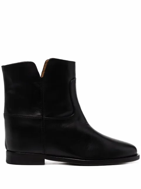 Via Roma 15 slip-on ankle boots Black 1626