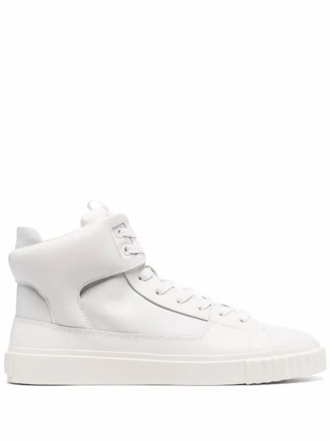 Just Cavalli panelled high-top sneakers White S12WS0183P0639