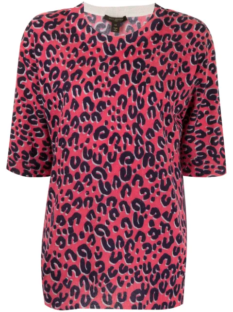 Louis Vuitton Pre-Owned Stephen Sprouse leopard jumper Pink DPDE0521LVJUMP