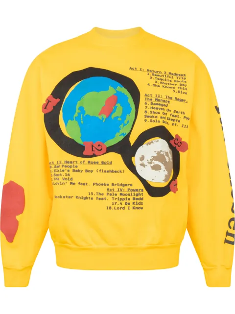 Kid Cudi x Cactus Plant Flea Market For MOTM III sweatshirt Yellow 83122135