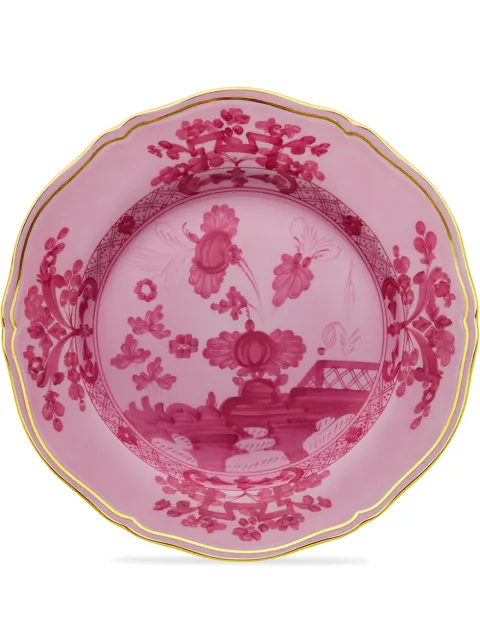 GINORI 1735 Oriente Italiano porcelain charger plate Pink 003RG00FPT110010310G00124200