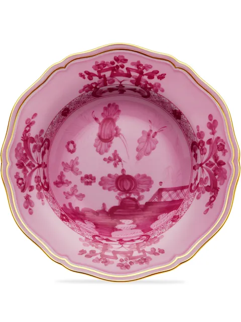 GINORI 1735 Oriente Italiano soup plate Pink 003RG00FPT210010240G00124200