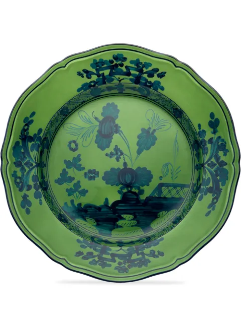 GINORI 1735 Oriente Italiano dinner plate Green 003RG00FPT110010265G00123600