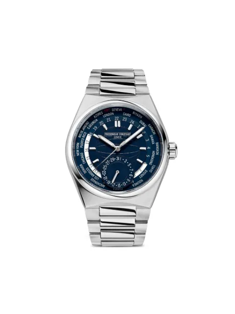 Frederique Constant Highlife Worldtimer Manufacture 41mm Blue FC718N4NH6B